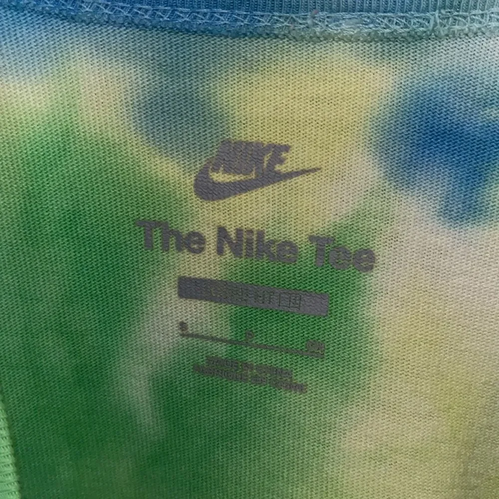 Nike Mens Loose Fit Travis Scott Center Swoosh Tie Dye Heavyweight Tee T-Shirt S